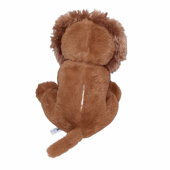 The Bear Factory Lion Gold Sparkle Eyes Plush Stuffed Toy 11" - Picture 4 of 8